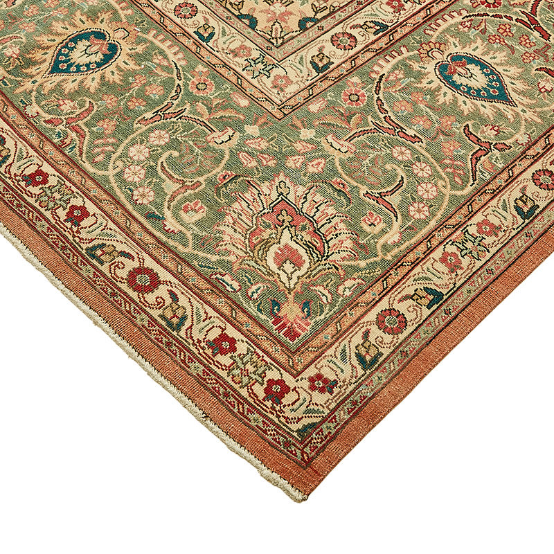 El Dokuma Vintage Halı - 303 cm x 391 cm - K0091095