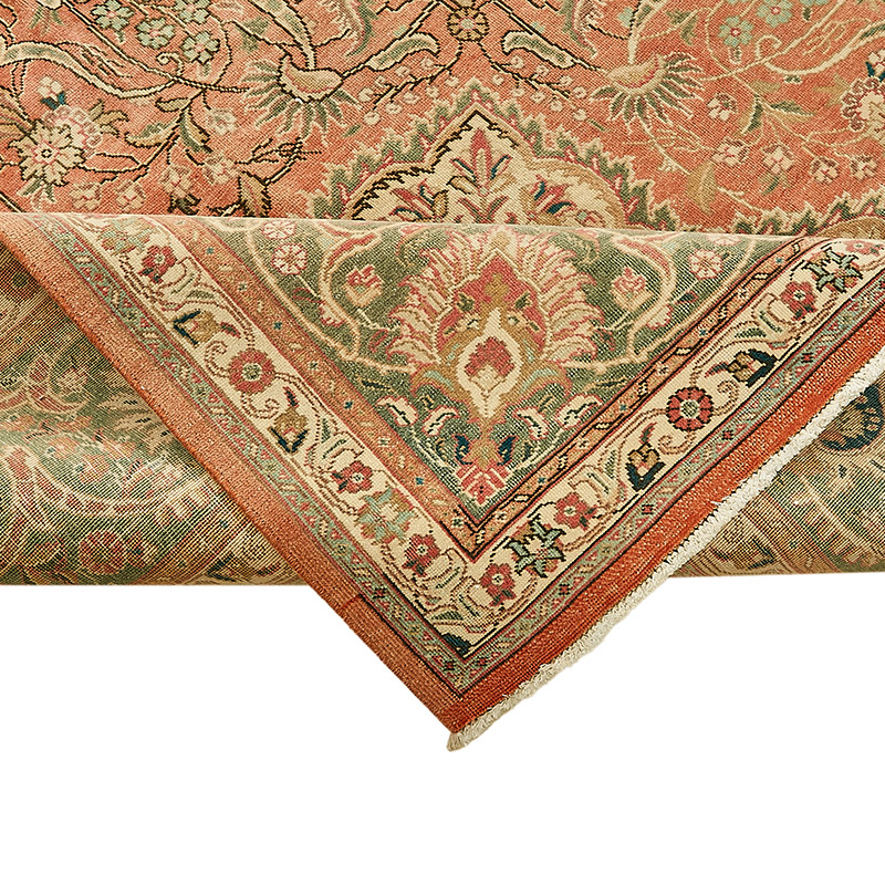 El Dokuma Vintage Halı - 303 cm x 391 cm - K0091095