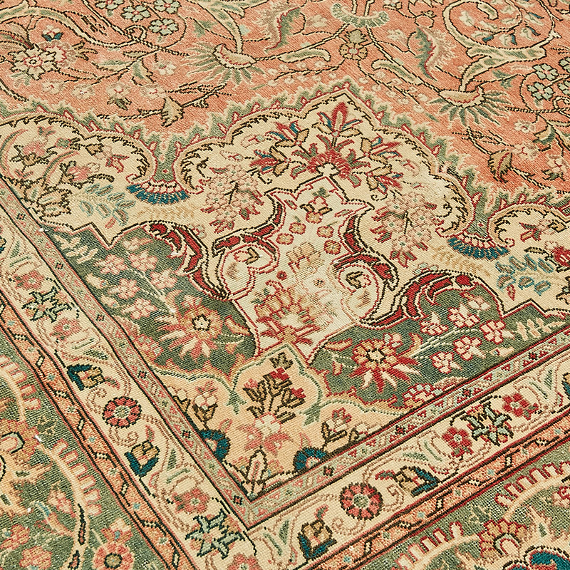 El Dokuma Vintage Halı - 303 cm x 391 cm - K0091095