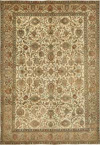 El Dokuma Vintage Halı - 246 cm x 355 cm