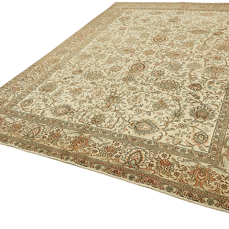 El Dokuma Vintage Halı - 246 cm x 355 cm - K0091096