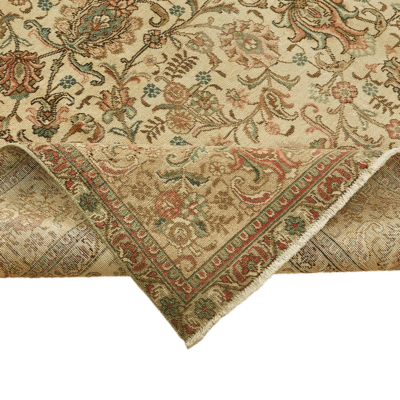 El Dokuma Vintage Halı - 246 cm x 355 cm - K0091096