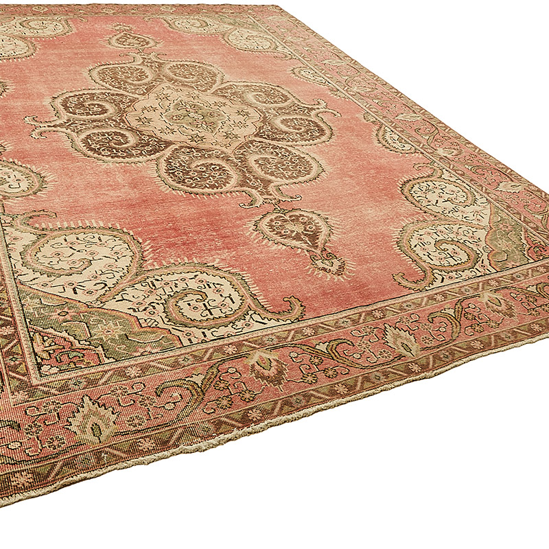 El Dokuma Vintage Halı - 291 cm x 390 cm - K0091097