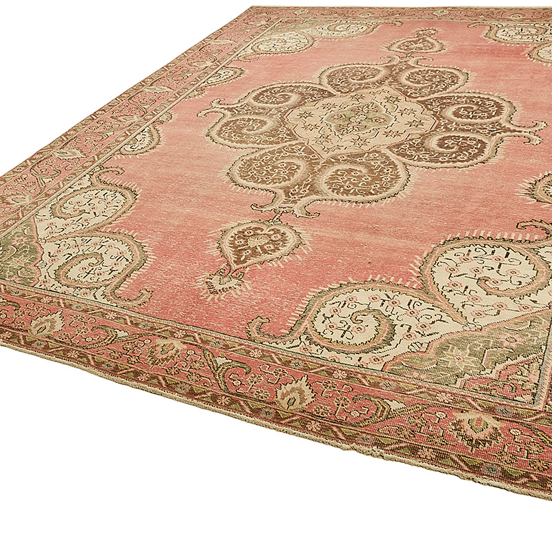 El Dokuma Vintage Halı - 291 cm x 390 cm - K0091097