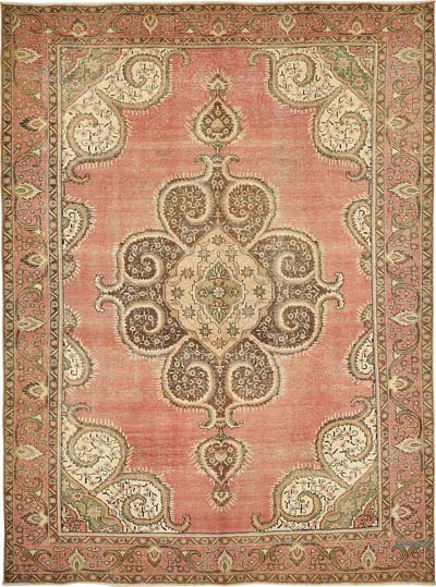 El Dokuma Vintage Halı - 291 cm x 390 cm