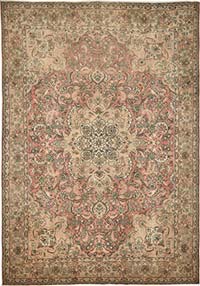 El Dokuma Vintage Halı - 287 cm x 404 cm