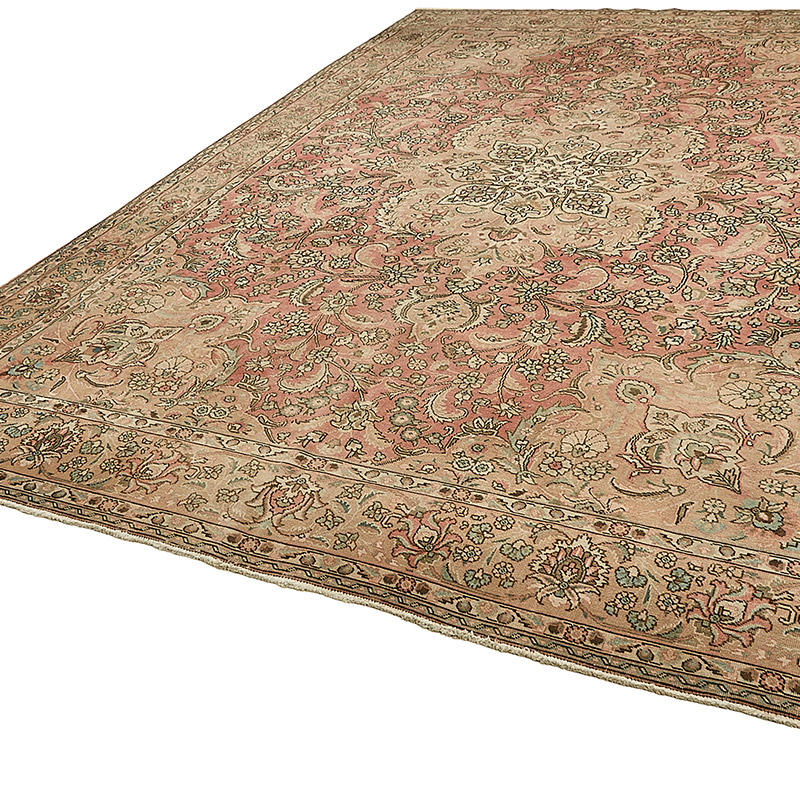 Alfombra Oriental Vintage Anudada a Mano - 287 cm x 404 cm - K0091098