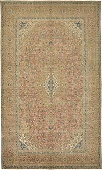 Alfombra Oriental Vintage Anudada a Mano - 293 cm x 484 cm