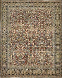 El Dokuma Vintage Halı - 290 cm x 358 cm