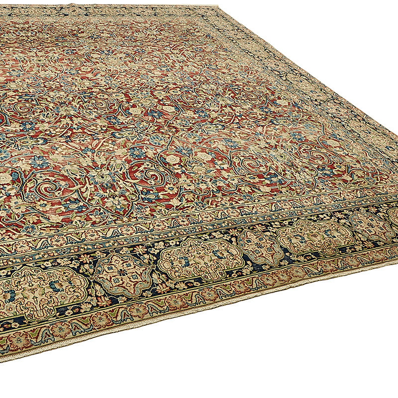 El Dokuma Vintage Halı - 290 cm x 358 cm - K0091100