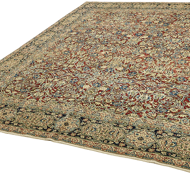El Dokuma Vintage Halı - 290 cm x 358 cm - K0091100