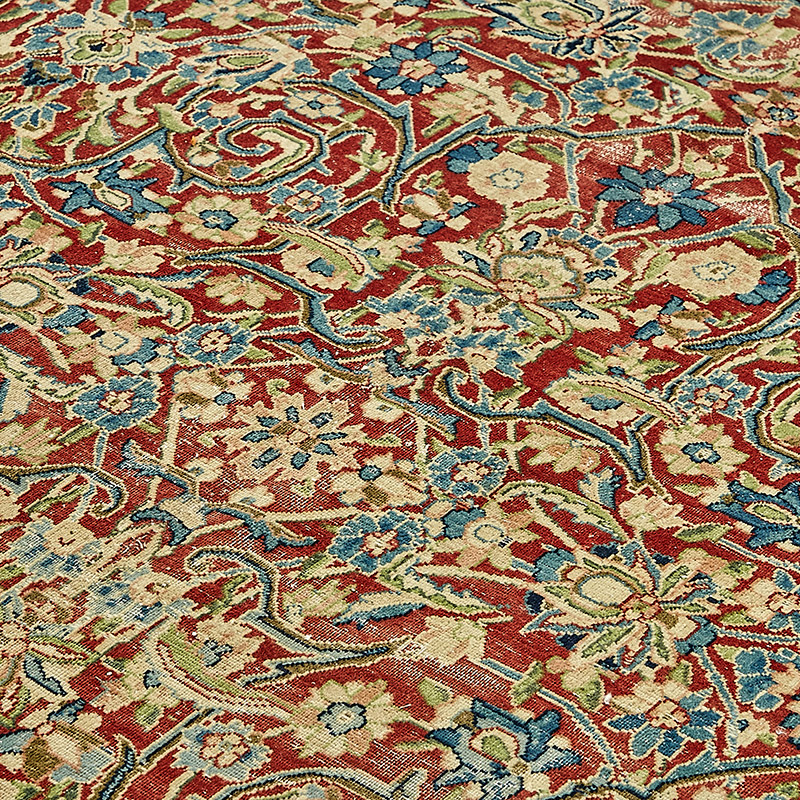 El Dokuma Vintage Halı - 290 cm x 358 cm - K0091100