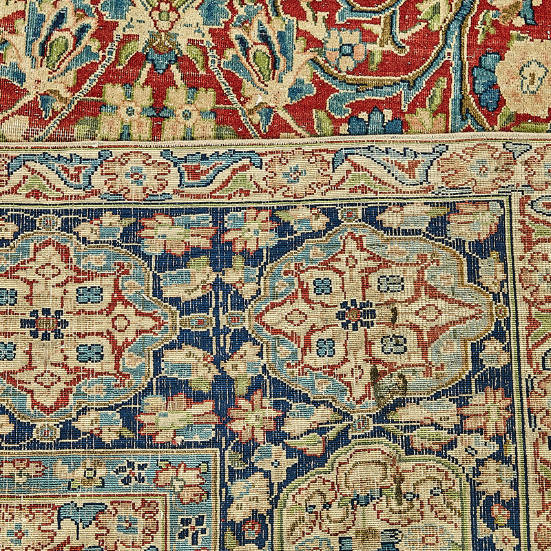 El Dokuma Vintage Halı - 290 cm x 358 cm - K0091100