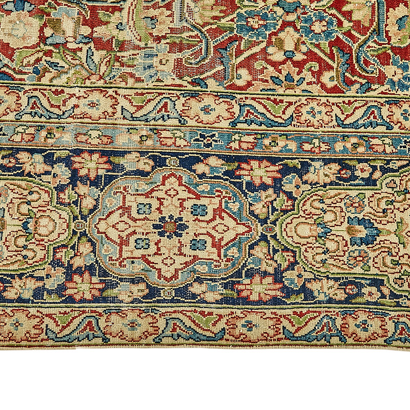 El Dokuma Vintage Halı - 290 cm x 358 cm - K0091100