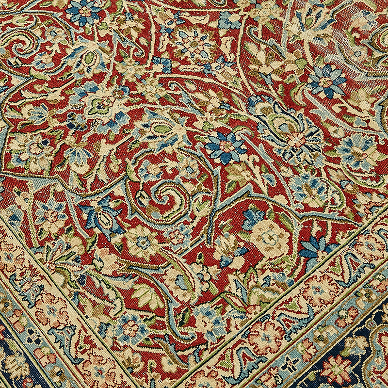El Dokuma Vintage Halı - 290 cm x 358 cm - K0091100