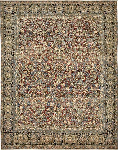 El Dokuma Vintage Halı - 290 cm x 358 cm