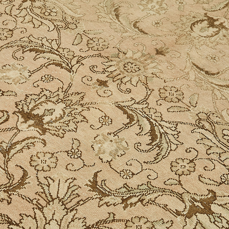 El Dokuma Vintage Halı - 287 cm x 340 cm - K0091101