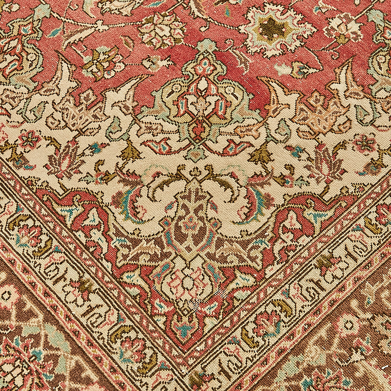 Alfombra Oriental Vintage Anudada a Mano - 247 cm x 350 cm - K0091102