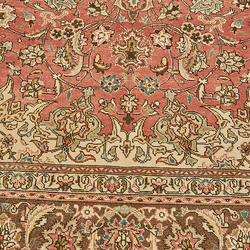 Alfombra Oriental Vintage Anudada a Mano - 247 cm x 350 cm - K0091102