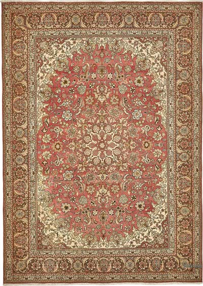 El Dokuma Vintage Halı - 247 cm x 350 cm