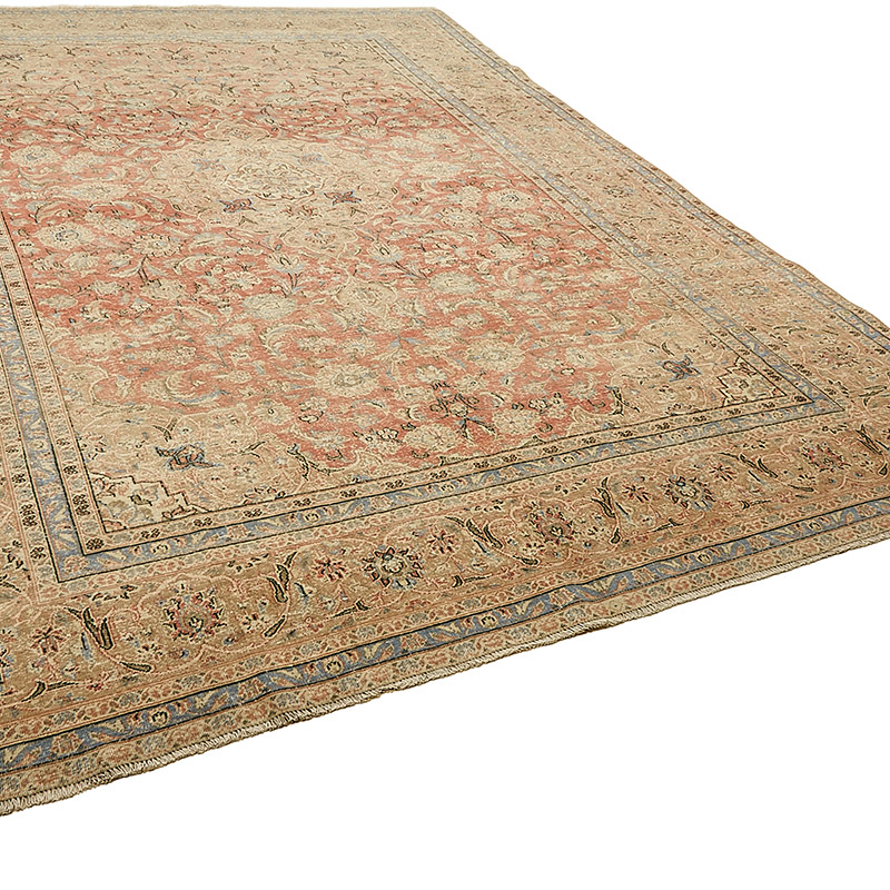 Vintage Hand-Knotted Oriental Rug - 9' 5" x 12' 10" (113" x 154") - K0091103