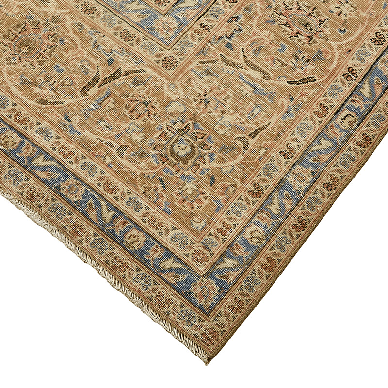 Vintage Hand-Knotted Oriental Rug - 9' 5" x 12' 10" (113" x 154") - K0091103