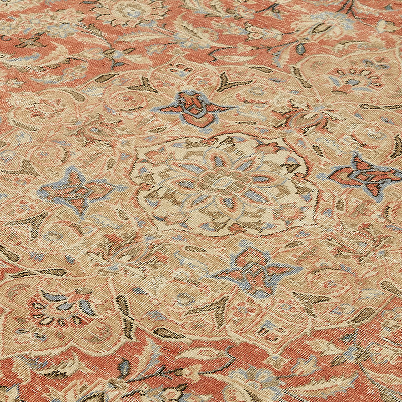 Vintage Hand-Knotted Oriental Rug - 9' 5" x 12' 10" (113" x 154") - K0091103