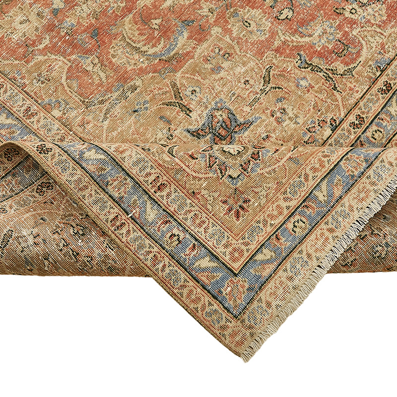 Vintage Hand-Knotted Oriental Rug - 9' 5" x 12' 10" (113" x 154") - K0091103