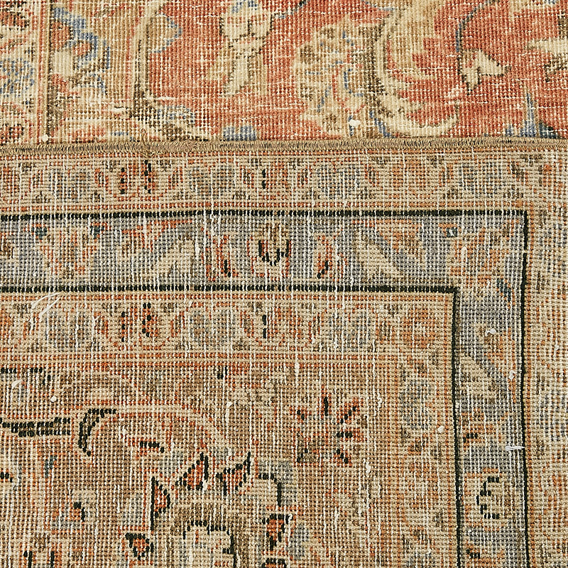 Vintage Hand-Knotted Oriental Rug - 9' 5" x 12' 10" (113" x 154") - K0091103