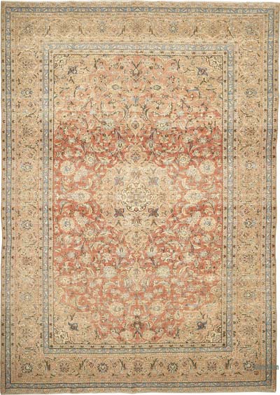 El Dokuma Vintage Halı - 287 cm x 391 cm