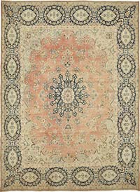 El Dokuma Vintage Halı - 293 cm x 396 cm