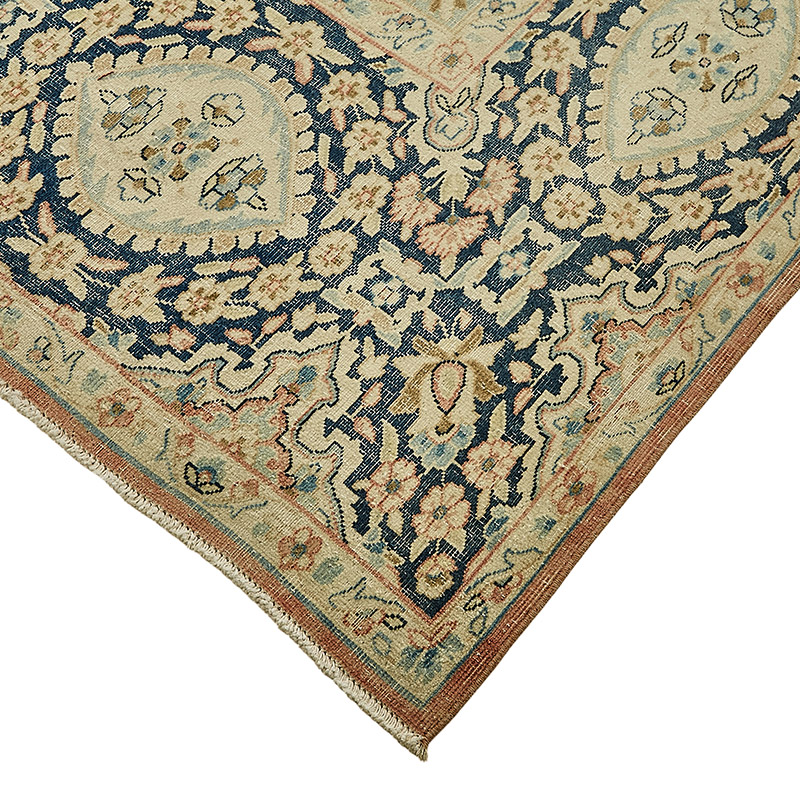 Vintage Hand-Knotted Oriental Rug - 9' 7" x 13'  (115" x 156") - K0091104