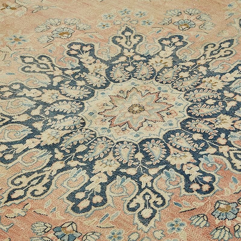 Vintage Hand-Knotted Oriental Rug - 9' 7" x 13'  (115" x 156") - K0091104