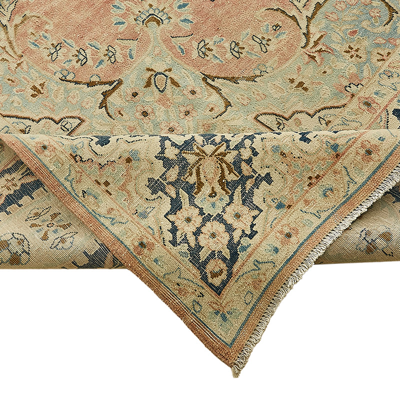 Vintage Hand-Knotted Oriental Rug - 9' 7" x 13'  (115" x 156") - K0091104