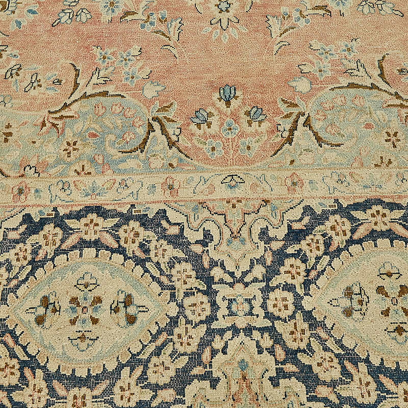 Vintage Hand-Knotted Oriental Rug - 9' 7" x 13'  (115" x 156") - K0091104