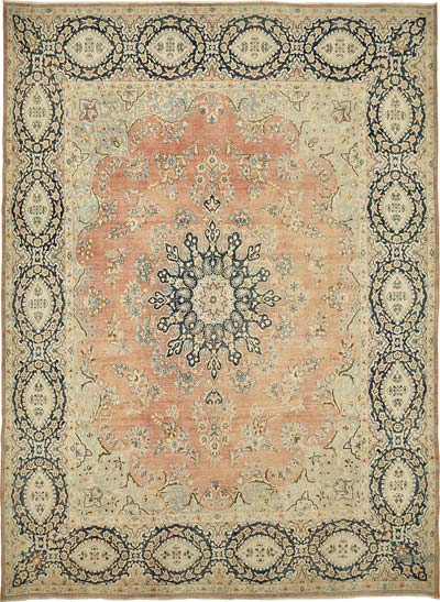 El Dokuma Vintage Halı - 293 cm x 396 cm