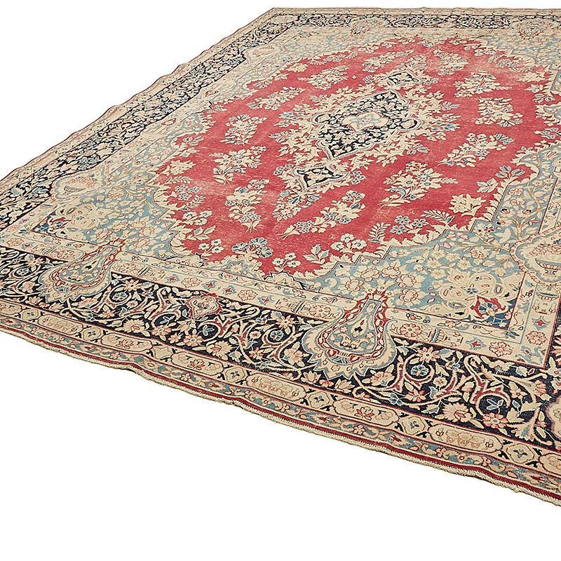 El Dokuma Vintage Halı - 297 cm x 397 cm - K0091105