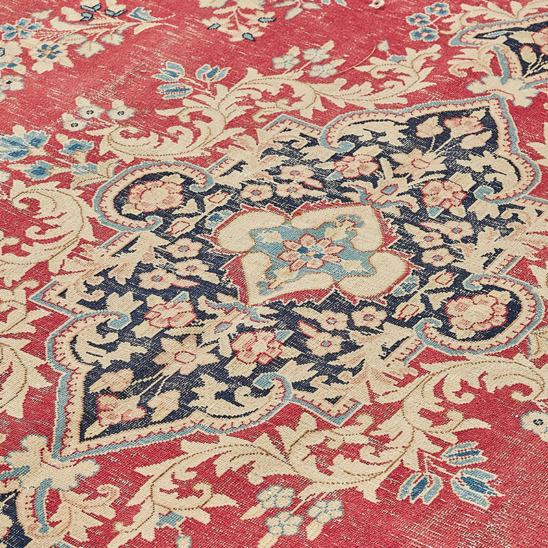 El Dokuma Vintage Halı - 297 cm x 397 cm - K0091105