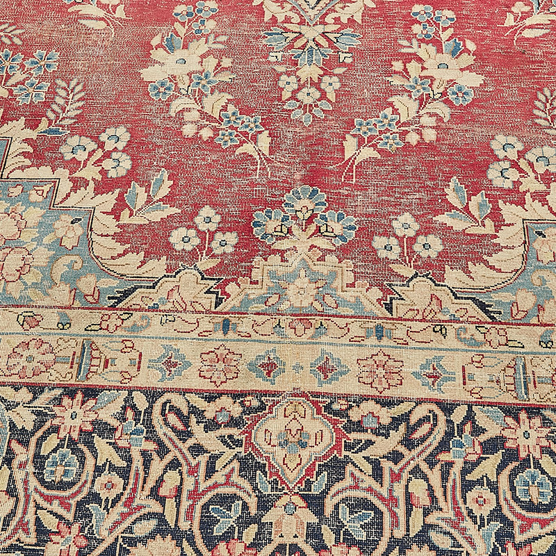 El Dokuma Vintage Halı - 297 cm x 397 cm - K0091105