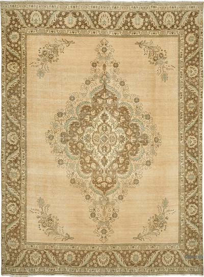Alfombra Oriental Vintage Anudada a Mano - 283 cm x 385 cm