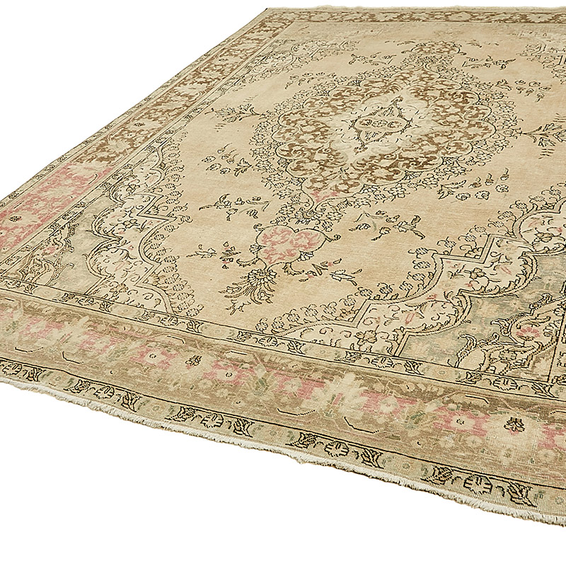 El Dokuma Vintage Halı - 285 cm x 383 cm - K0091108