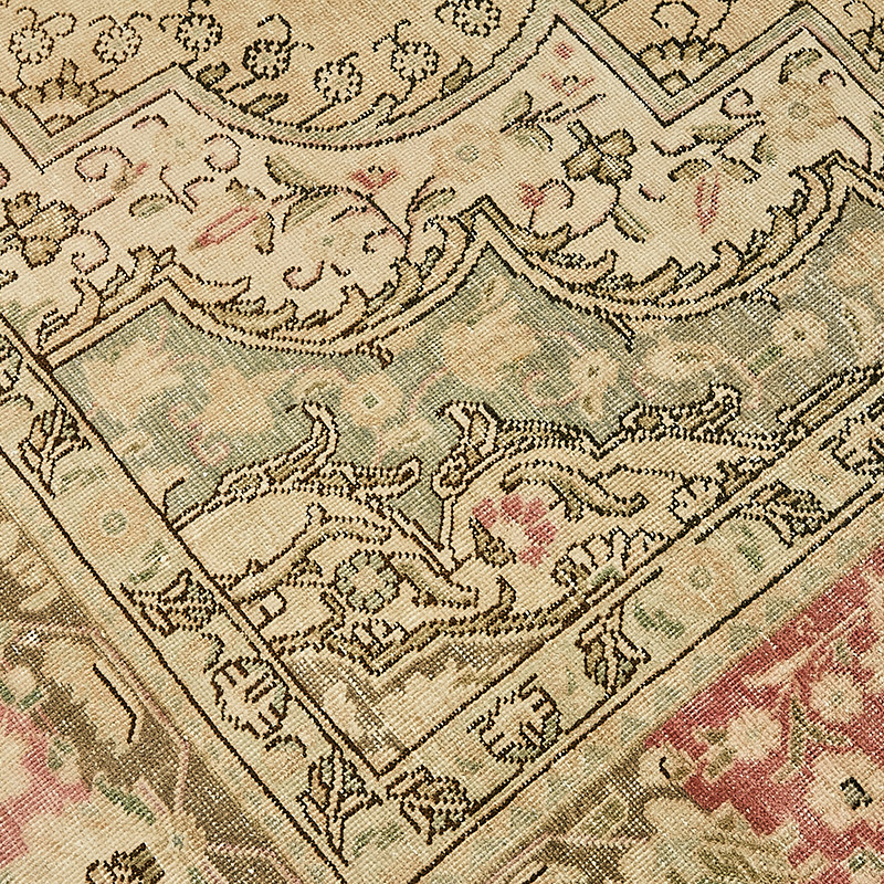 El Dokuma Vintage Halı - 285 cm x 383 cm - K0091108