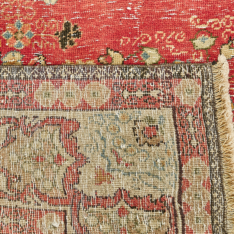 Alfombra Oriental Vintage Anudada a Mano - 273 cm x 344 cm - K0091110