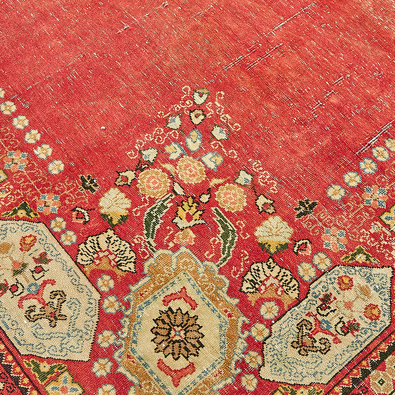 Alfombra Oriental Vintage Anudada a Mano - 273 cm x 344 cm - K0091110
