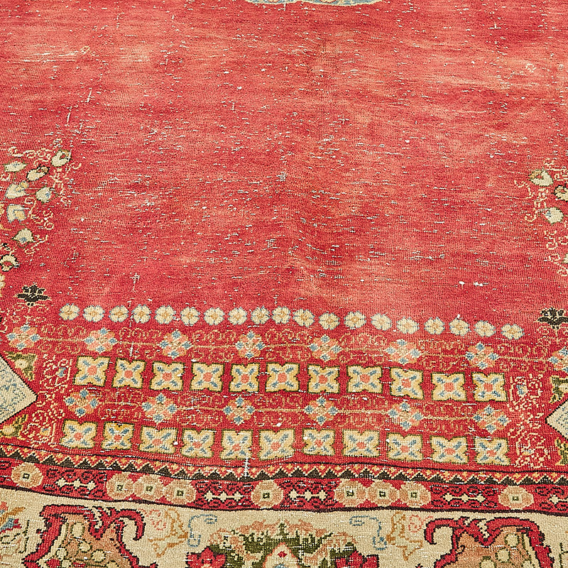 Alfombra Oriental Vintage Anudada a Mano - 273 cm x 344 cm - K0091110