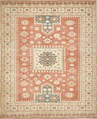 Alfombra Oriental Vintage Anudada a Mano - 295 cm x 360 cm
