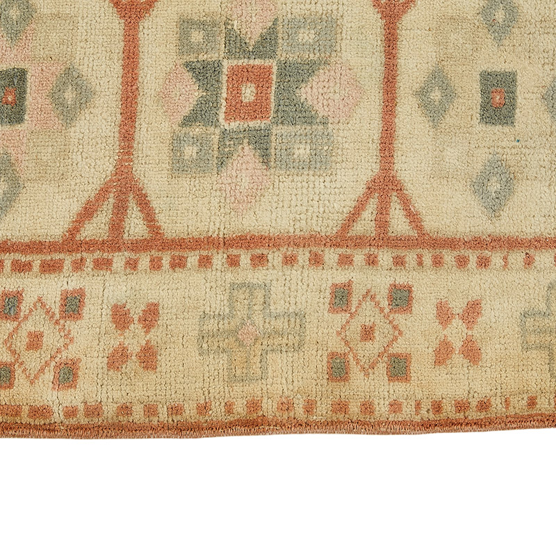 Vintage Hand-Knotted Oriental Rug - 9' 8" x 11' 10" (116" x 142") - K0091111
