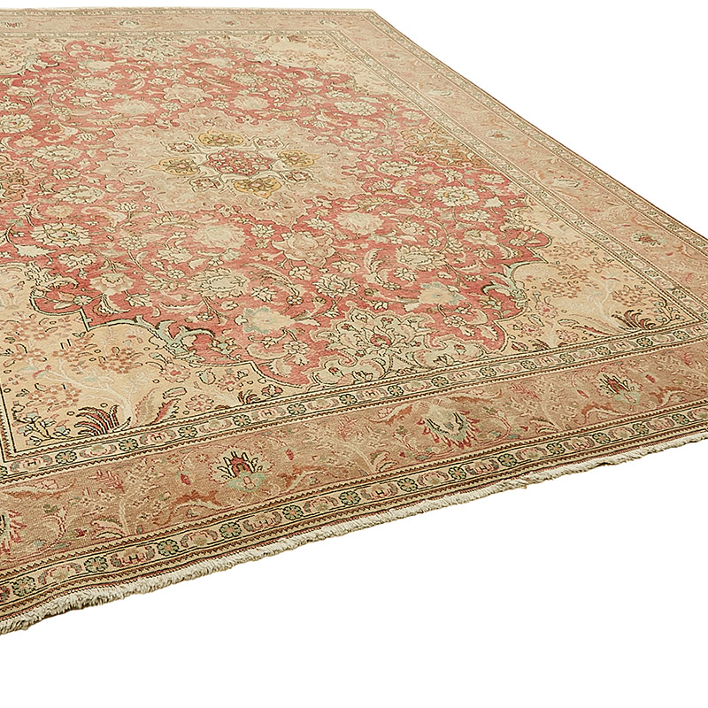 El Dokuma Vintage Halı - 304 cm x 376 cm - K0091112