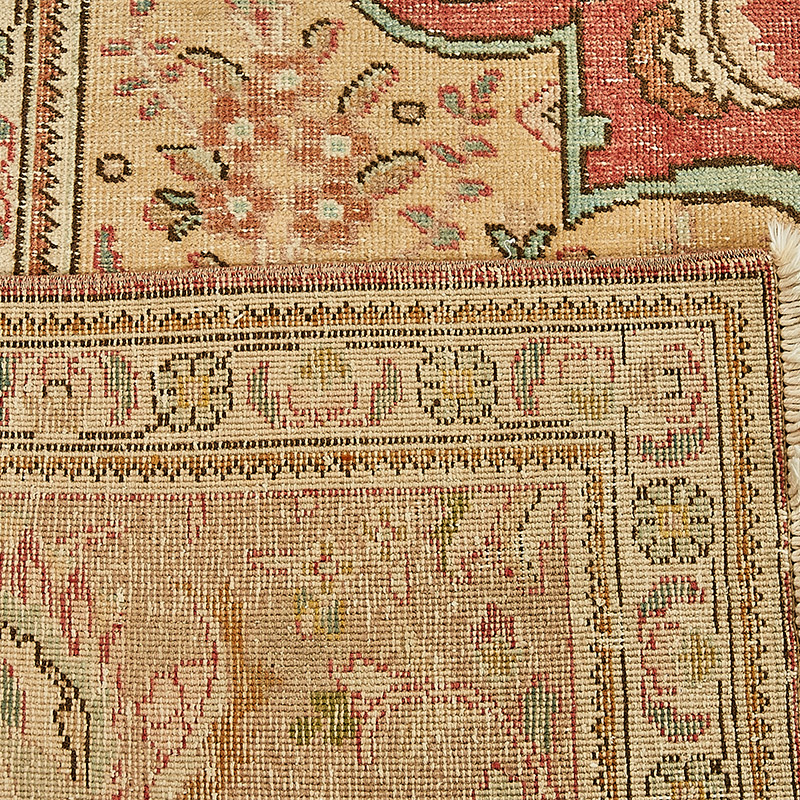 El Dokuma Vintage Halı - 304 cm x 376 cm - K0091112