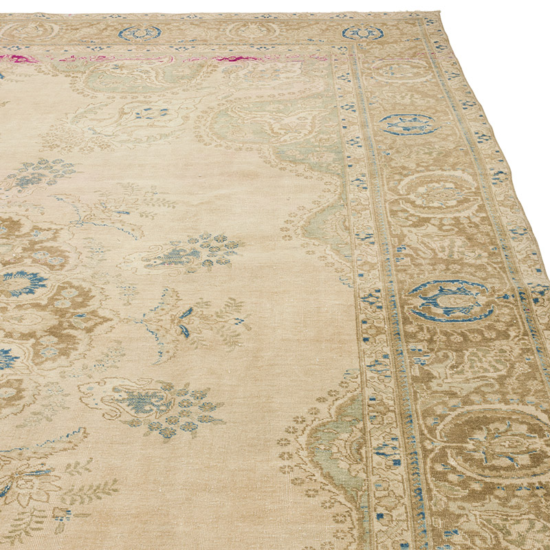 El Dokuma Vintage Halı - 373 cm x 521 cm - K0091114